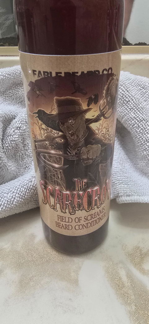 The Scarecrow - Beard Conditioner - Warm Pumpkin Spice, Withered Hay Fields, and Fall Leaves