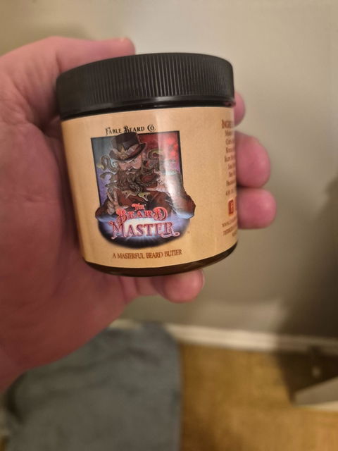 Beard Master - Beard Butter - Aged Leather, Killer Bee Honey, Cursed Apple Trees