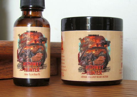 The Highway Hunter - Beard Oil & Butter Kit - Roasted Pumpkin, Vanilla Bean, Toasted Marshmallow