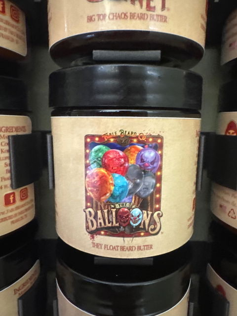 The Balloons - Beard Butter - Sinister Cherry Cola, Fizzy Popping Candy, Golden Caramel
