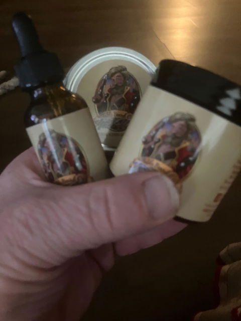 The Hero - Beard Oil & Butter Kit - Warm Tobacco, Light Cologne, & Mystical Amber
