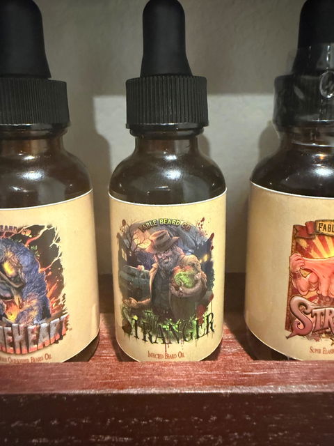 Pincushion - Beard Oil & Butter Kit - Big Top Timberwood, Caramelized Maple Ember, Shadowed Bergamot