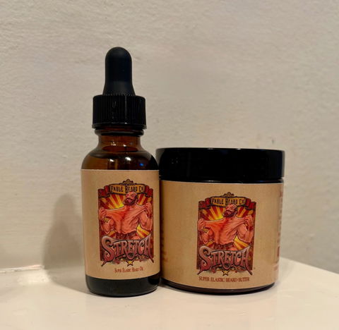 Stretch - Beard Oil & Butter Kit - Stretched Leather, Evergreen Fruits, Silken Sweet Cream