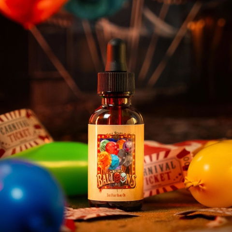 The Balloons - Beard Oil - Sinister Cherry Cola, Fizzy Popping Candy, Golden Caramel
