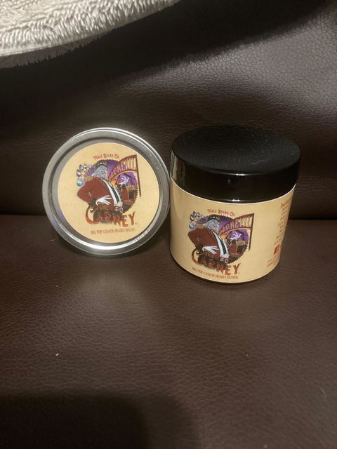 The Carney - Beard Balm - Warm Kettle Corn, Salted Caramel, Sweet Pipe Tobacco