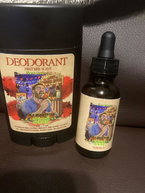 Patient Zero - Beard Oil - Tart Gummy Candy, Spiced Harvest Musk, Buttery Fried Dough