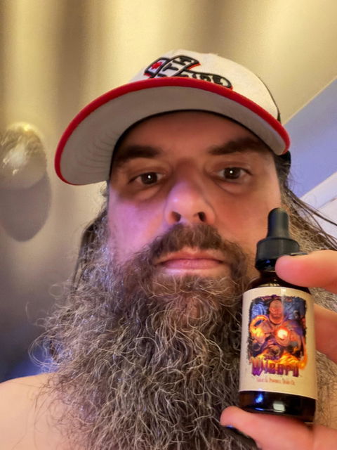 The Wizard - Beard Oil - Cauldron Brewed Bourbon, Arcane Buttercream, Orange Zest Sparks