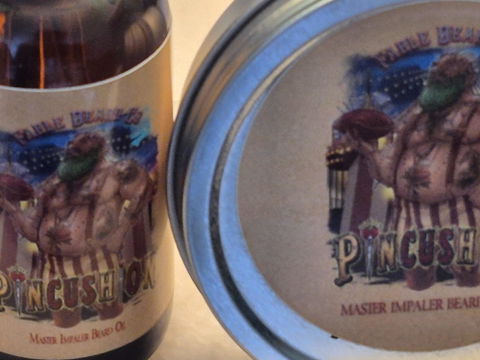 Pincushion - Beard Balm - Big Top Timberwood, Caramelized Maple Ember, Shadowed Bergamot