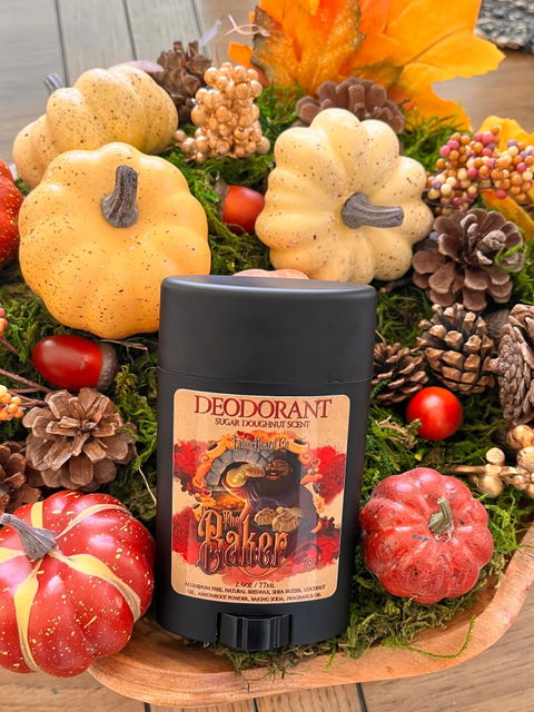 The Baker - Deodorant - Fresh Doughnuts, Warm Vanilla Sugar, Hint of Cinnamon Spice
