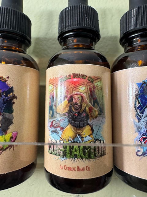 Contagion - Beard Oil - Smoldering Caraway Spice, Brown Sugar Yams, Caramelized Molasses