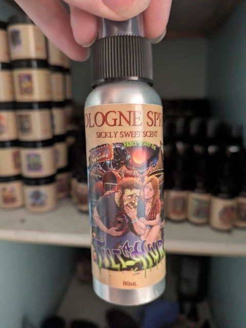 Tilt-A-Hurl - Cologne - Juicy Fair Peaches, Cinnamon Sugar Crumble, Vanilla Milk