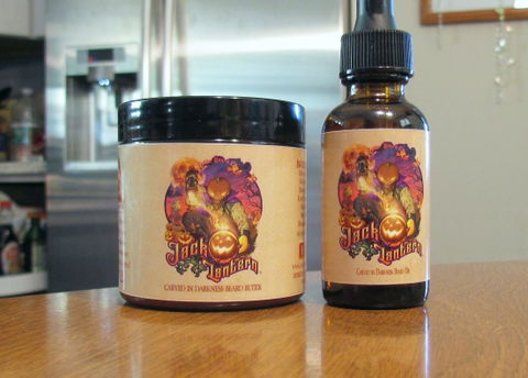 Jack-O-Lantern - Beard Oil - Sugared Pecans, Pumpkin Muffins, Dark Roast Coffee