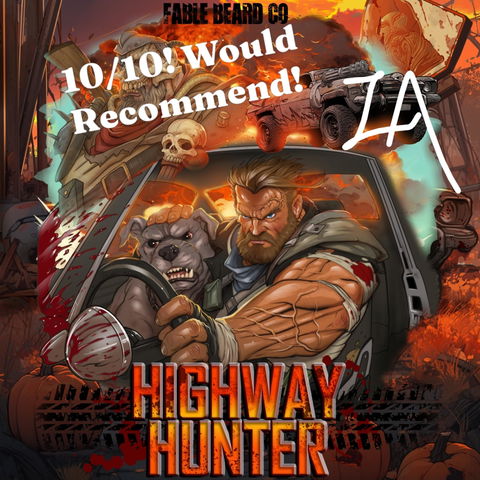 The Highway Hunter - Beard Oil - Roasted Pumpkin, Vanilla Bean, Toasted Marshmallow
