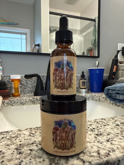 Pincushion - Beard Oil - Big Top Timberwood, Caramelized Maple Ember, Shadowed Bergamot