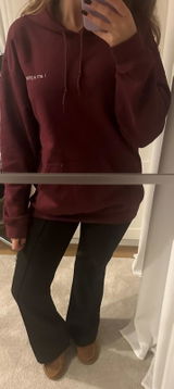 i am a princess. Hoodie (bordado a branco)