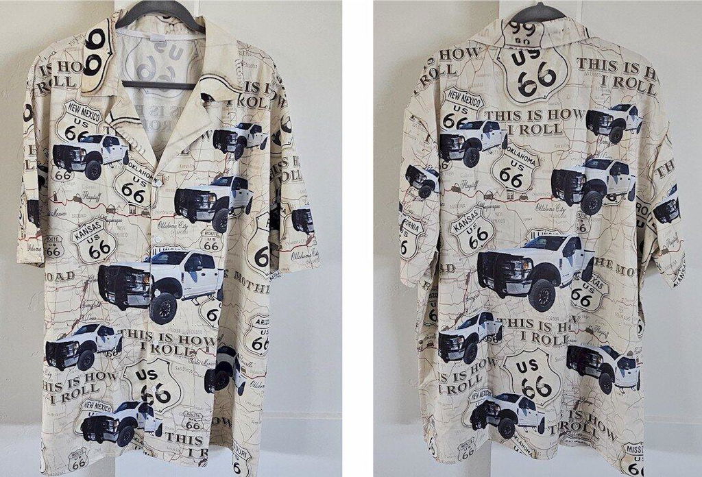 This Is How I Roll - Upload Car Photo Hawaiian Shirt K1702