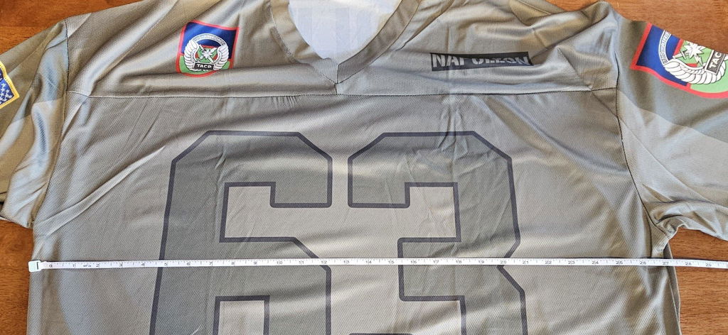 Personalized Jersey Football Military Shirt Gift For Veteran Soldier K1702