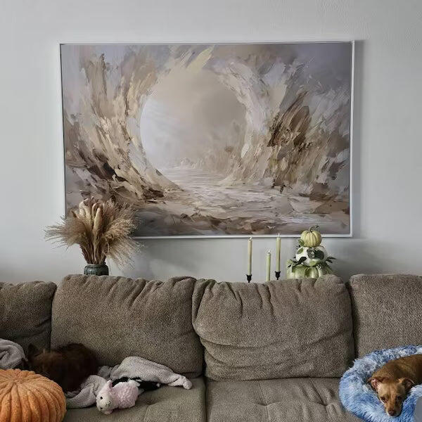 Empty Tomb Resurrection Christian Wall Art Poster/Canvas