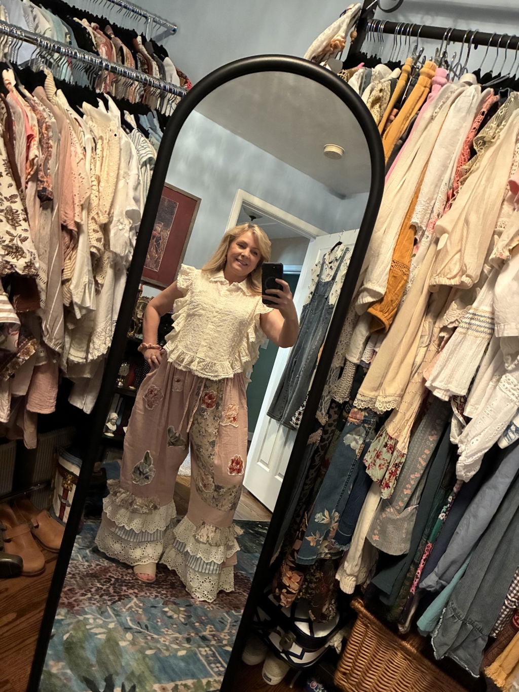 Rustic Romance Cotton Pants