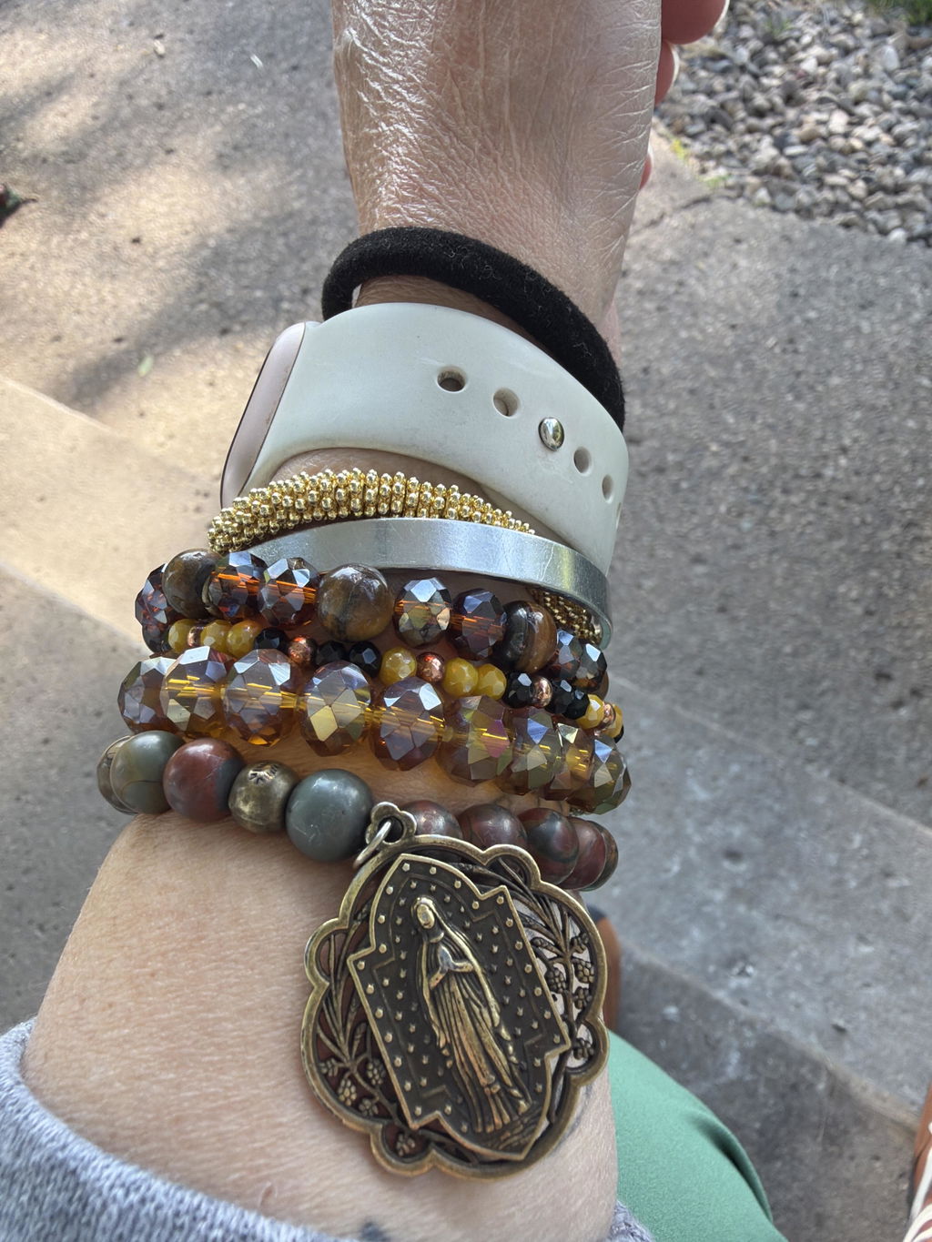 Grounded Faith Earth Tones Bracelet