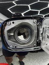 Titanium Hardware Fuel Door Kit - Toyota Supra MKIV (1993-2002)