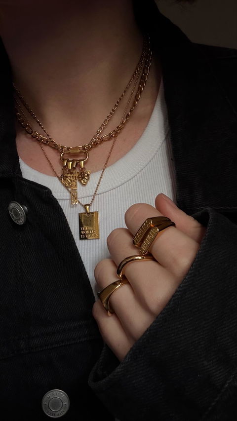 Amina Lock Kette