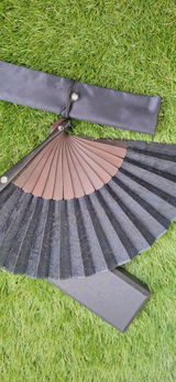 Shiseido, Hanatsubaki Ougi, Summer Wood Fan, GWP Textile Pouch
