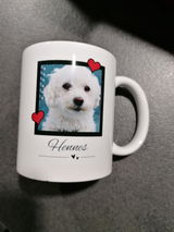 Herz - Individuelle Haustiertasse