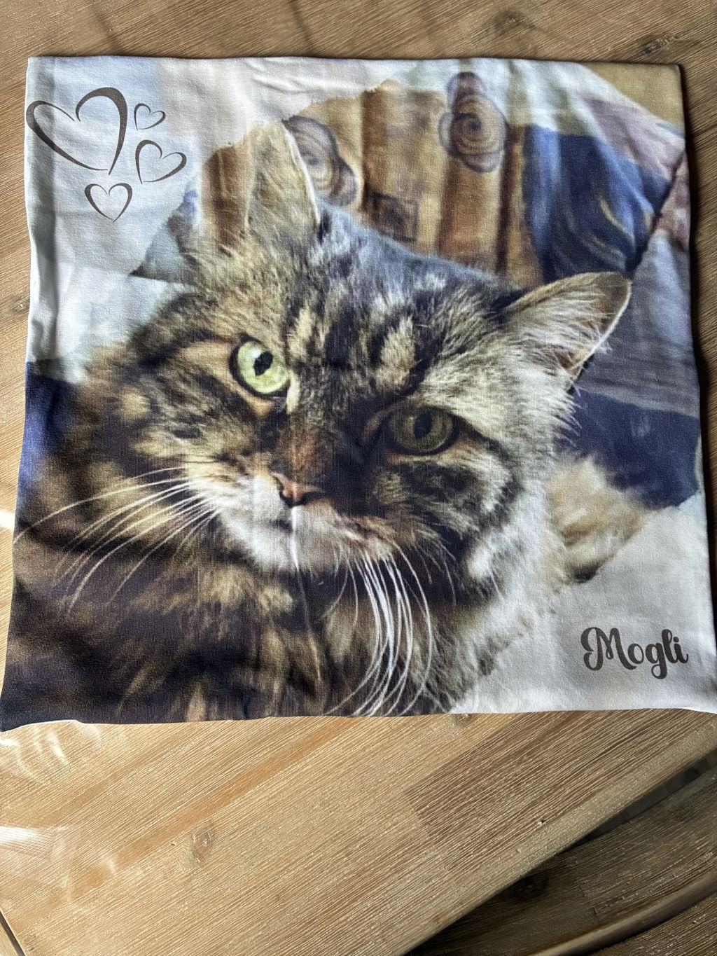 Personalisiertes Kissen -  Kissen mit deinem Liebling drauf