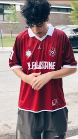 FI FILASTINE Jersey – Burgundy Edition