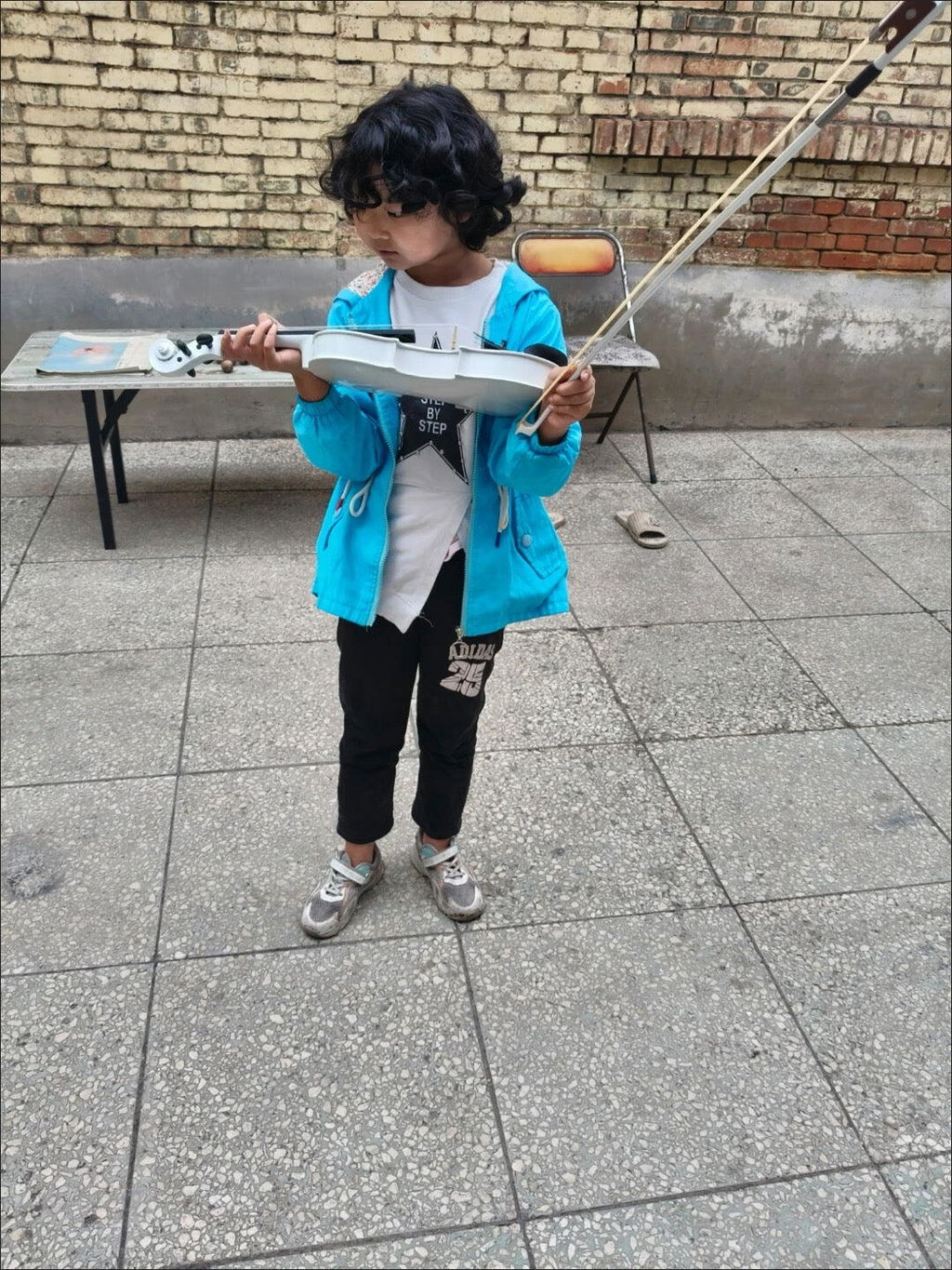 4/4 Entry-Level White Violin CB1