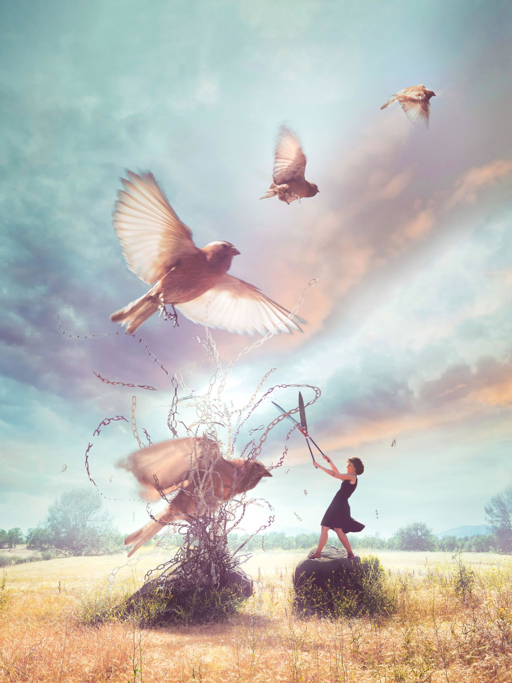 "Letting Go" - Wall Art