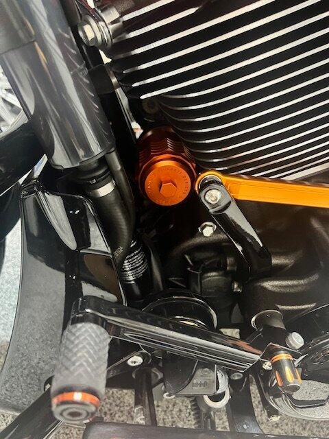 Performance Magnetic Oil Filter for Harley-Davidson - Orange