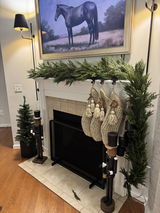 Artificial Real Touch Faux Cedar Garland - 78 or 108 inches