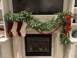 Artificial Real Touch Faux Cedar Garland - 78 or 108 inches