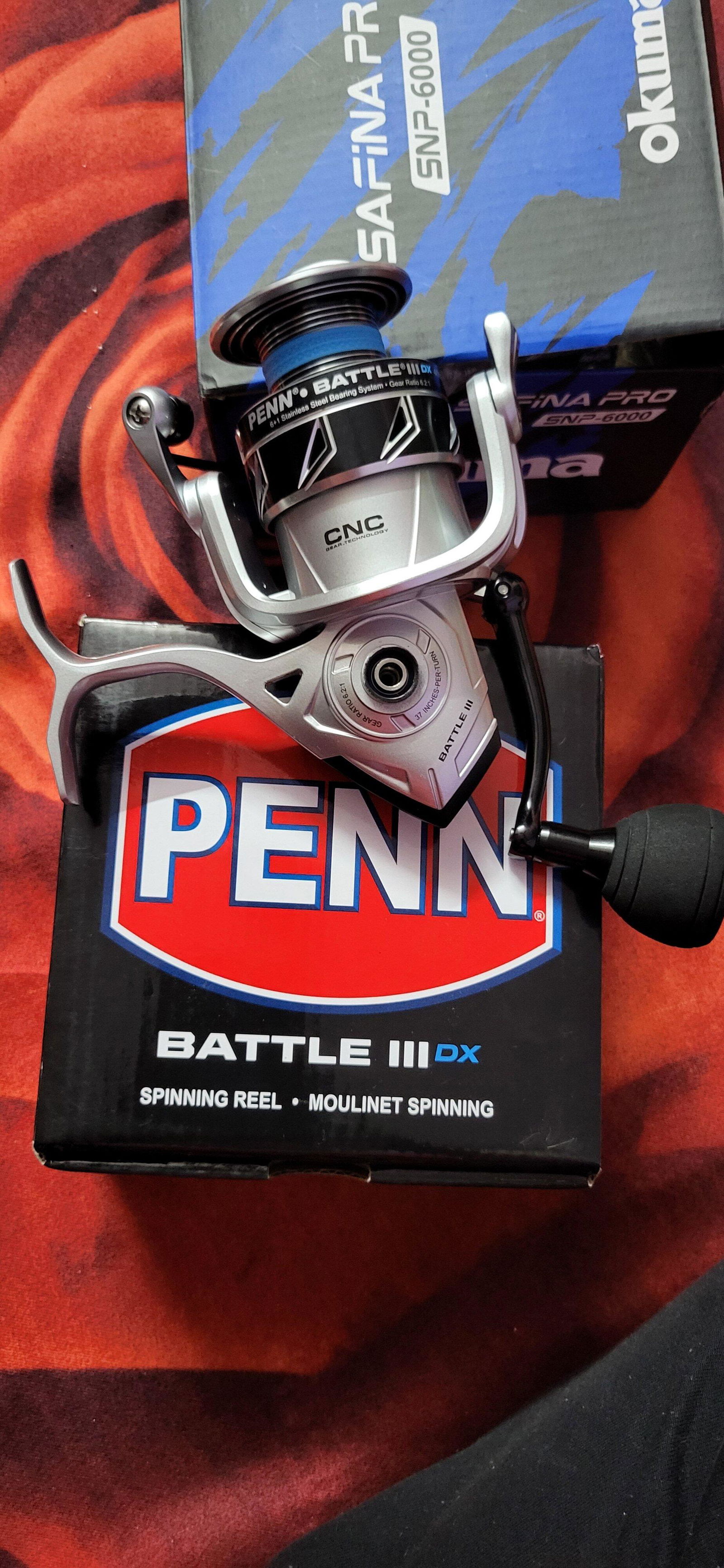 Penn Battle III (3) DX Spinning Reel | BTLIII-2500DX | BTLIII