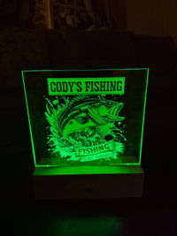 Fishing Acrylic (Splash Therapy)