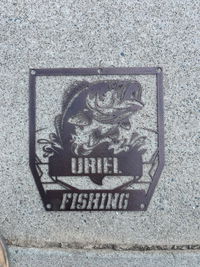 Custom Fishing Metal signs (Fish Prism)