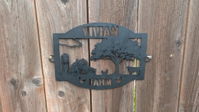 Custom Farming Metal Sign (Oak Barn)