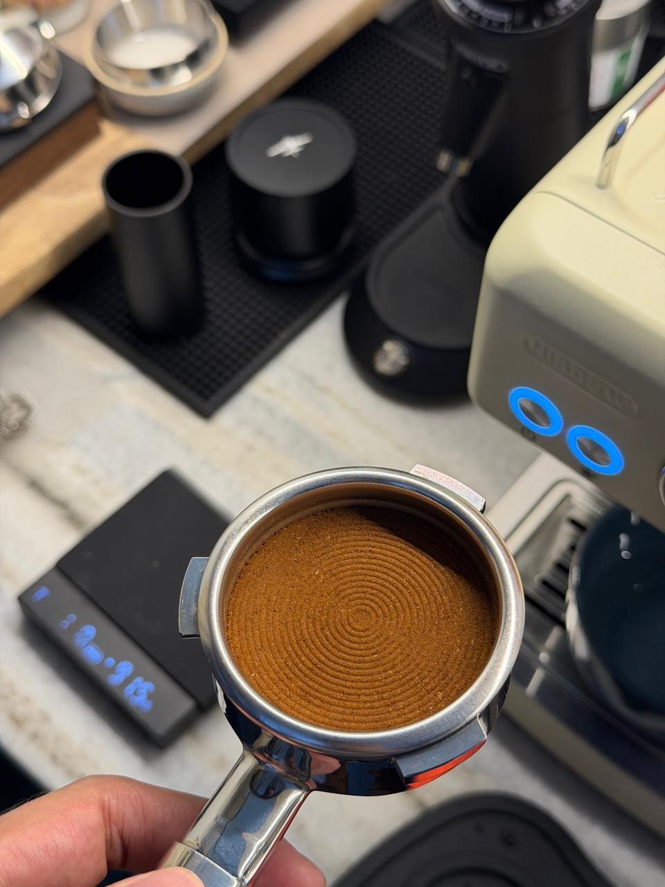 FIX COFFEE Force Impact Tamper with Sound Feedback 2.0