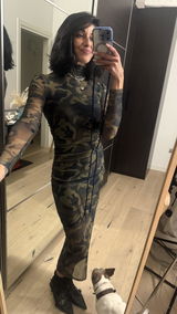 ABITO MIDI MIMETIKA VERDE