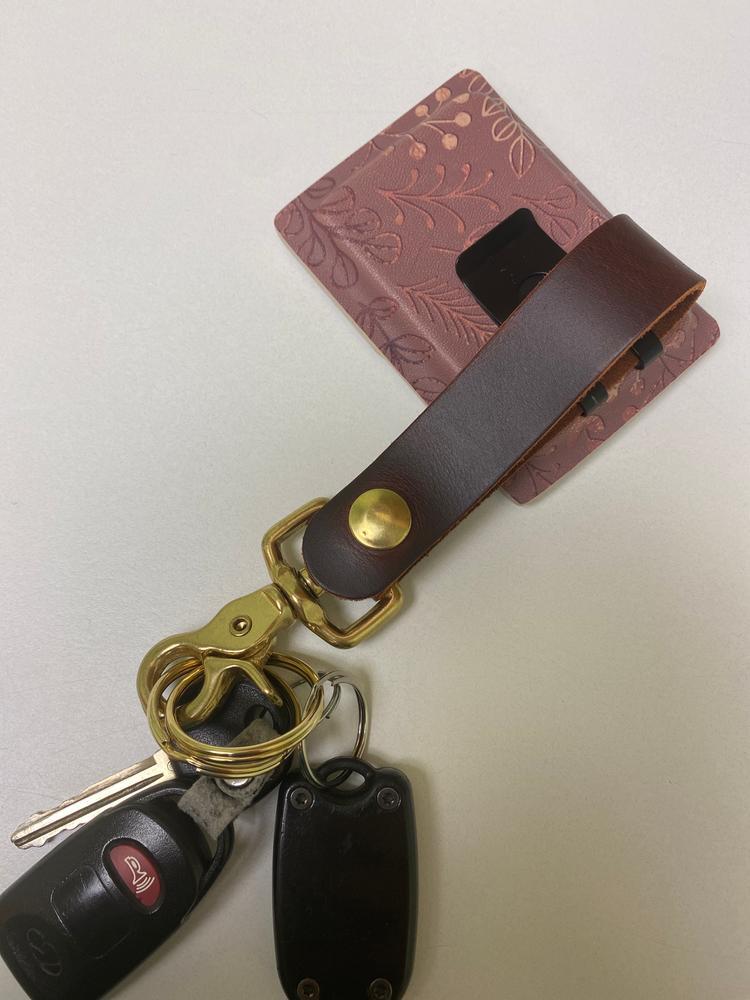 Handmade Leather Key Chain – Flashbang Holsters