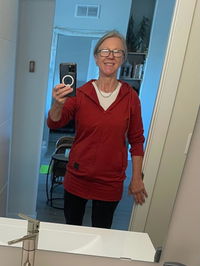 Kora Long Zipup Hoodie Burnt Orange (TT)