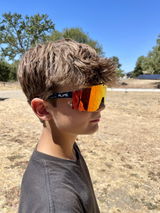 Fire Lens with Black Frame