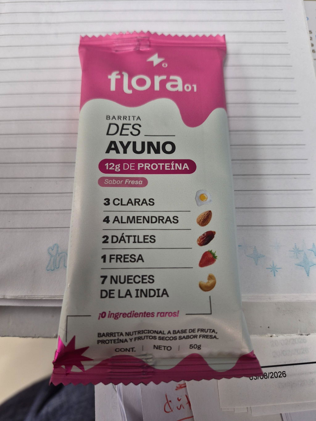 Barrita de proteína - Des_ Ayuno