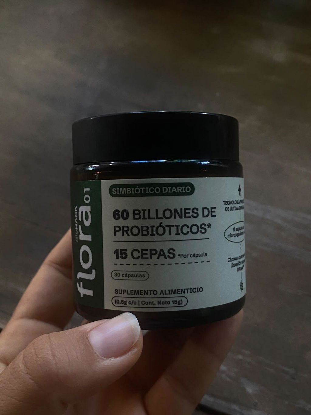 Simbiótico Diario - Probióticos 60B15S