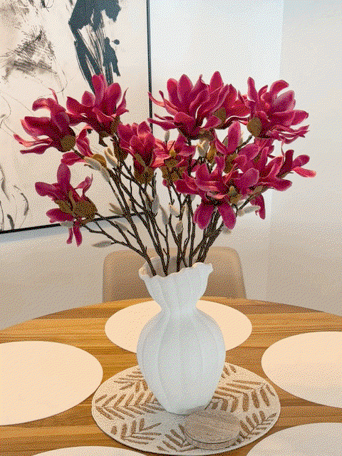 Magnolia Japanese Spray Fuschia 55cm - Pack of 12