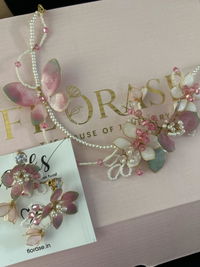 Elaria Necklace & earrings