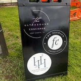 Custom A-Frame Sign 24" x 36" - Double-Sided Waterproof Sidewalk Sandwich Board