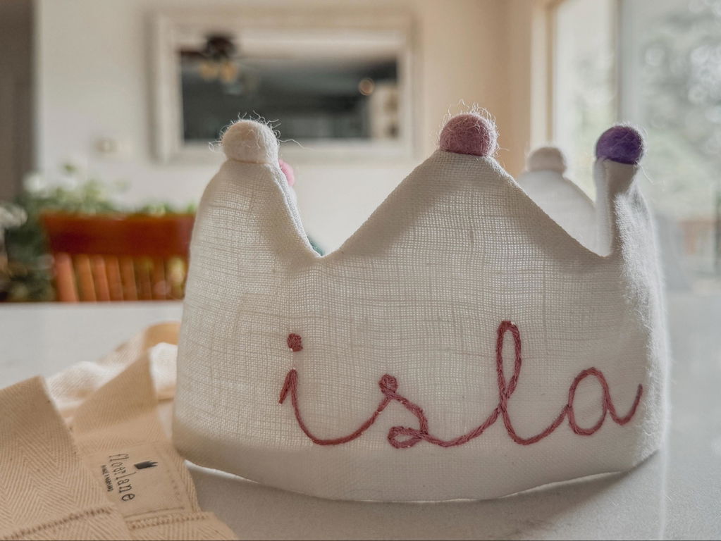 Neutral Custom Birthday Crown (Copy)